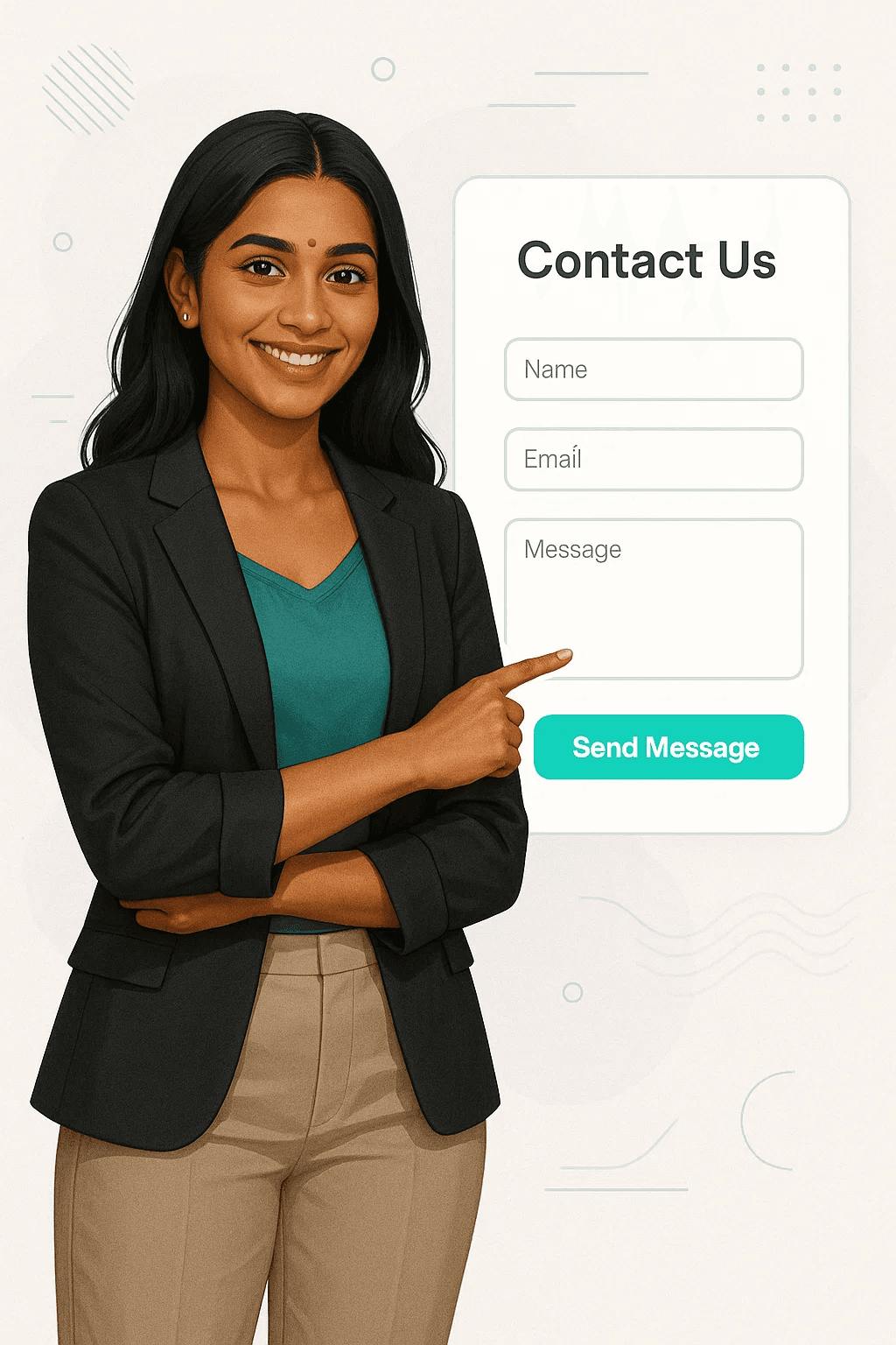 Leadership and product team in a structured workshop session